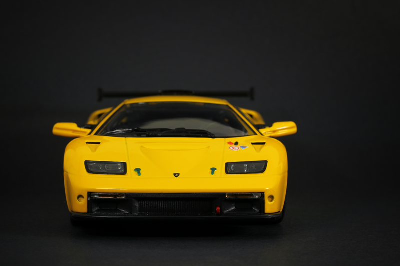 Illustration for article titled Lamborghini Diablo GTR in 1:18 scale by Hot Wheels
